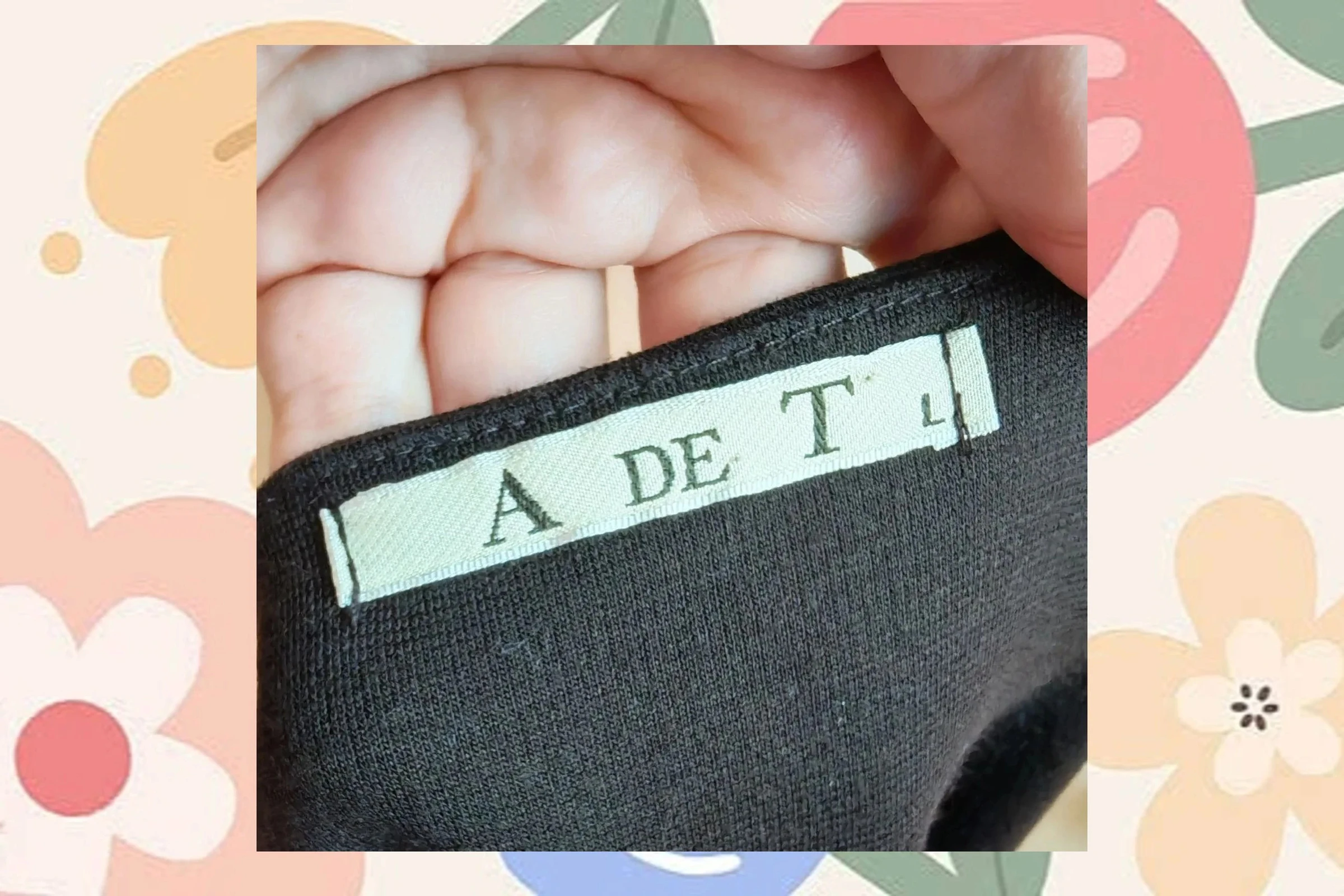 A de T gebreid jurk van breisel en wol - Maat L – photo 6